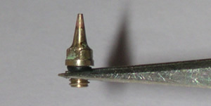 Detalle de la boquilla